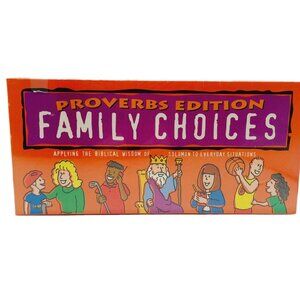 Bible Family Choices Proverbs Edition Faith Kidz Board Game Family Night Morals